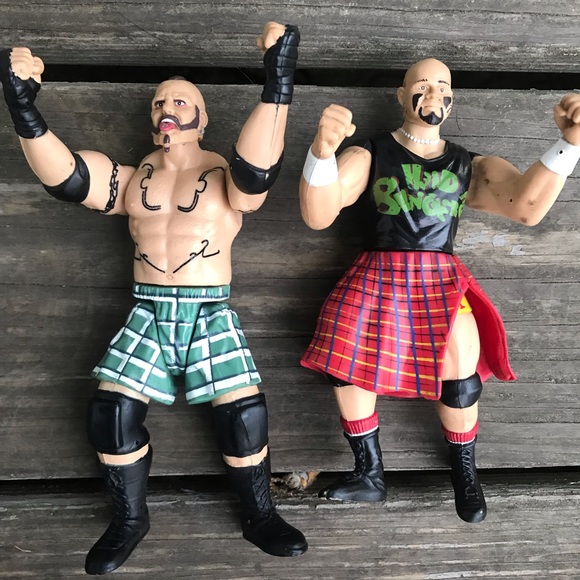Vintage Other - 2 wrestling action figures